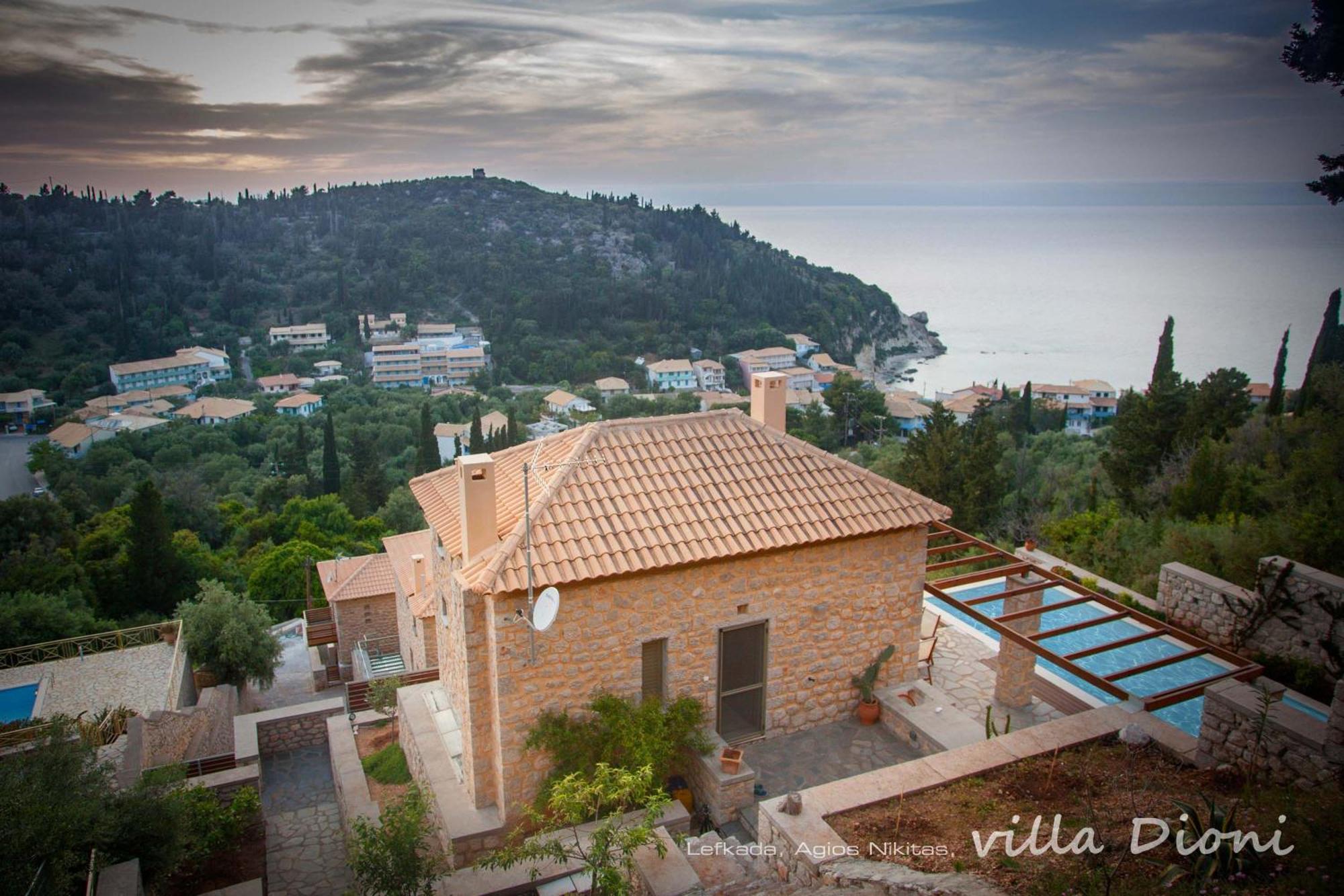Áyios Nikítas Villa Dioni מראה חיצוני תמונה