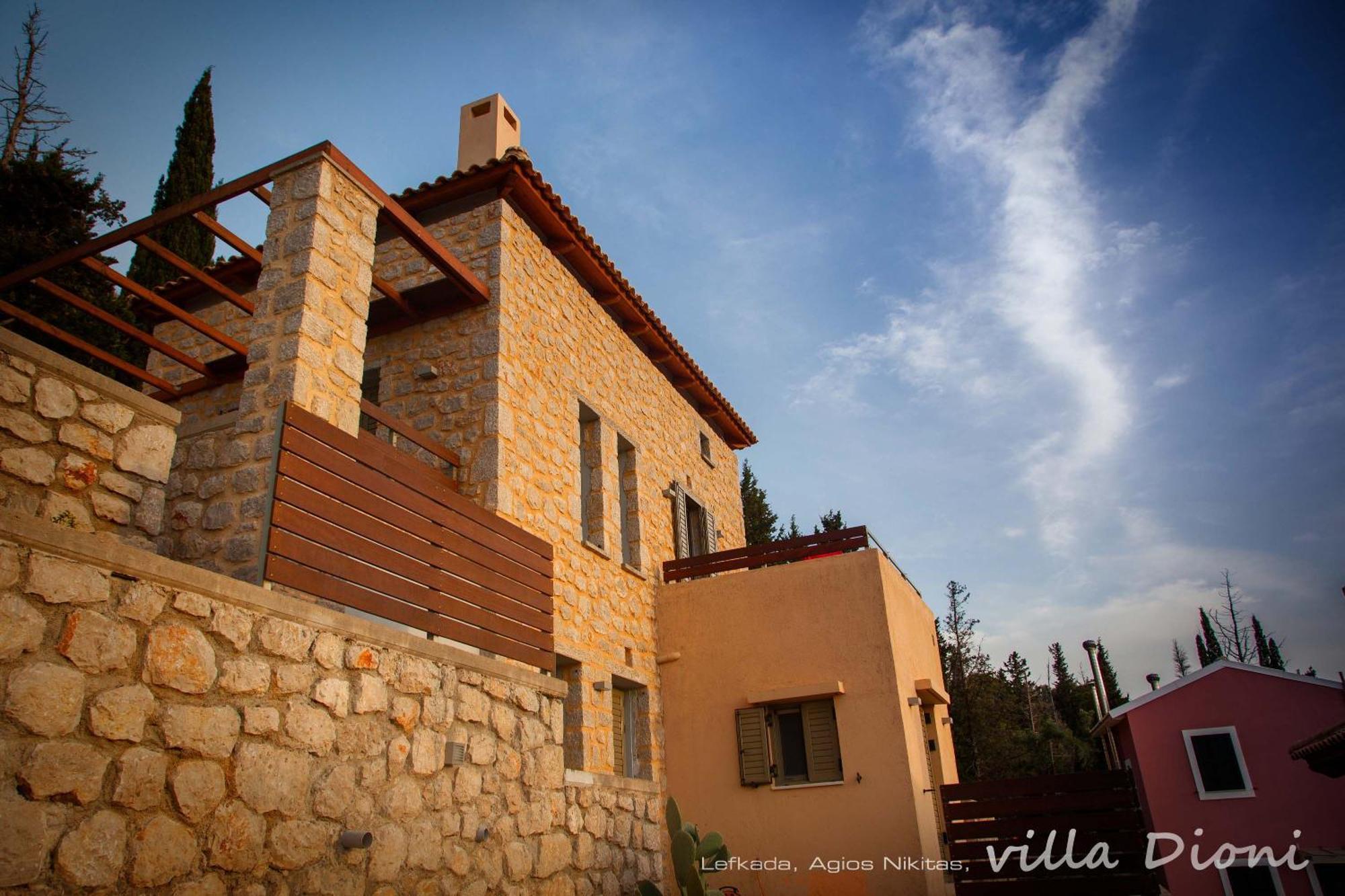 Áyios Nikítas Villa Dioni מראה חיצוני תמונה
